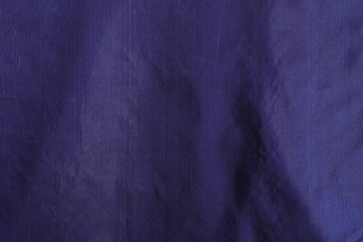 Navy Blue Pure Silk Banarasi Saree with Kadua Swan Motifs