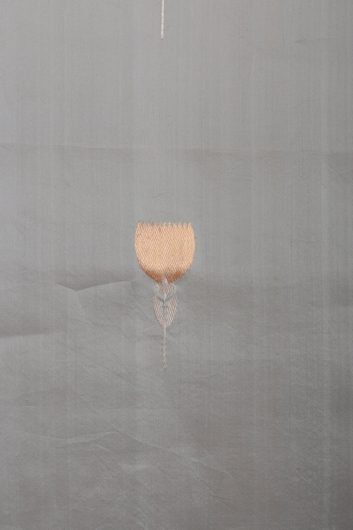 Sky Blue Pure Organza Silk Banarasi Saree with Sona Rupa Weave