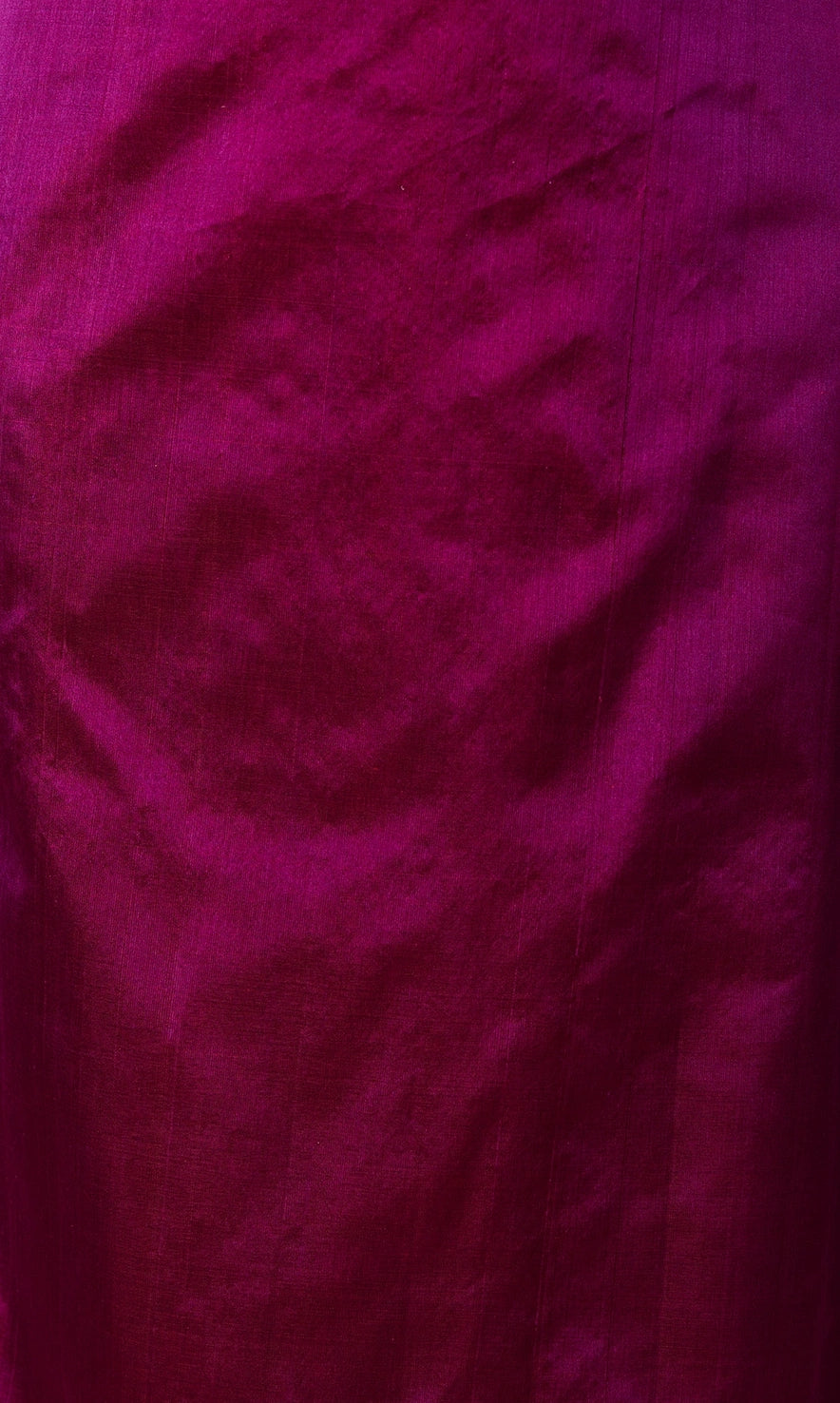 Matching silk blouse with zari highlights