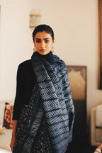 Tussar silk shibori saree
