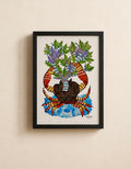 Hand-Painted Gond Art – Scorpions