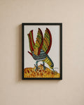 Hand-Painted Gond Art – Bird