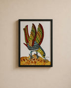 Hand-Painted Gond Art – Bird