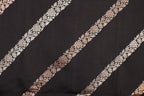 Black Mashru Silk Banarasi Saree with Sona Rupa Zari Work