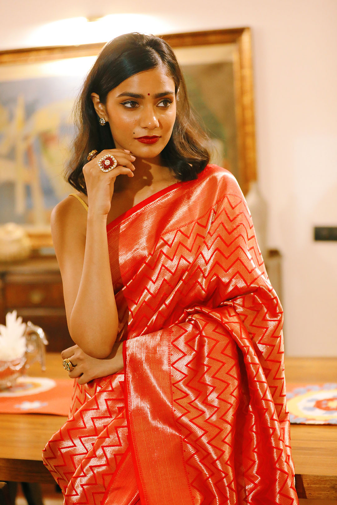 Banarasi silk saree
