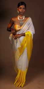 Cotton Silk Mashru Border Sari