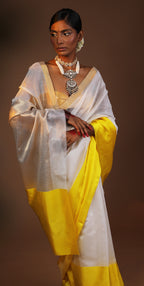 Cotton Silk Mashru Border Sari