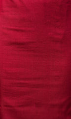 Unstitched blouse piece in matching cherry red Shibori pattern