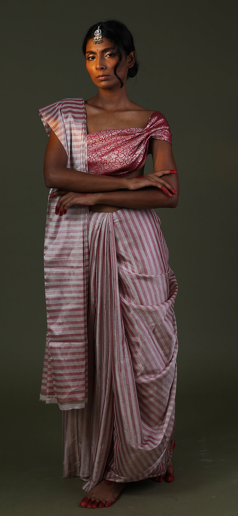 Chanderi Light Tissue Saree
